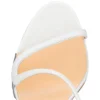 Rosalie – sandały 99 mm – skóra i PVC – białe – damskie