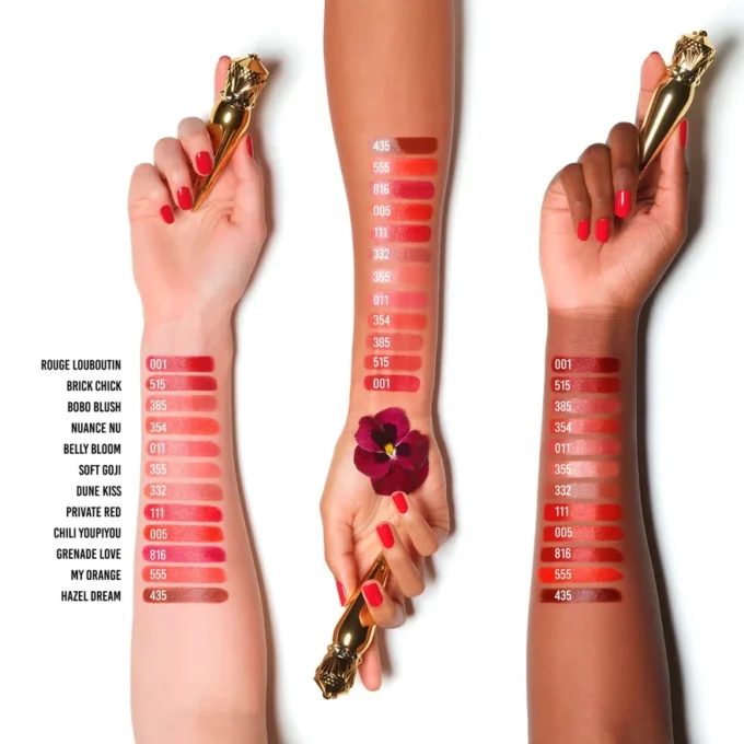 Rouge Louboutin Silky Satin – pomadka satynowa – Soft Goji 355 Rouge Louboutin Silky Satin – pomadka satynowa – Soft Goji 355