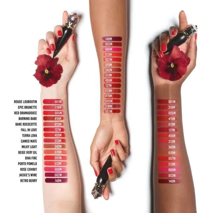 Rouge Louboutin Velvet Matte – matowa pomadka – Bare Rococotte 013M