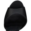 Sandaloo – sandały na paskach o wysokości 130 mm – skóra jagnięca nappa – czarne – damskie Sandaloo – sandały na paskach o wysokości 130 mm – skóra jagnięca nappa – czarne – damskie