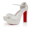 Sandaloo – sandały na paskach o wysokości 130 mm – skóra nappa jagnięca – Bianco – damskie Sandaloo – sandały na paskach o wysokości 130 mm – skóra nappa jagnięca – Bianco – damskie