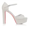 Sandaloo – sandały na paskach o wysokości 130 mm – skóra nappa jagnięca – Bianco – damskie Sandaloo – sandały na paskach o wysokości 130 mm – skóra nappa jagnięca – Bianco – damskie
