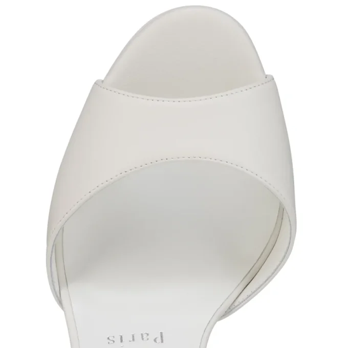 Sandaloo – sandały na paskach o wysokości 130 mm – skóra nappa jagnięca – Bianco – damskie Sandaloo – sandały na paskach o wysokości 130 mm – skóra nappa jagnięca – Bianco – damskie