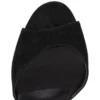 Sandaloo – sandały na platformie 130 mm – Veau Velours – czarne – damskie Sandaloo – sandały na platformie 130 mm – Veau Velours – czarne – damskie