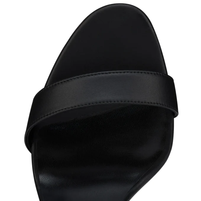 Sandały Miss Z – sandały na paskach o wysokości 100 mm – skóra nappa jagnięca – czarne – damskie Sandały Miss Z – sandały na paskach o wysokości 100 mm – skóra nappa jagnięca – czarne – damskie