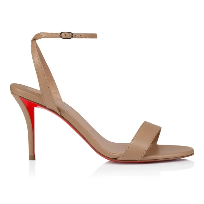 Sandały Miss Z – sandały na rzemykach o wysokości 80 mm – skóra nappa jagnięca – kolor różowy – damskie
