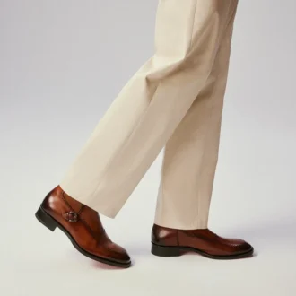 Sartosea – buty – patynowana skóra cielęca – Havane – męskie Sartosea – buty – patynowana skóra cielęca – Havane – męskie