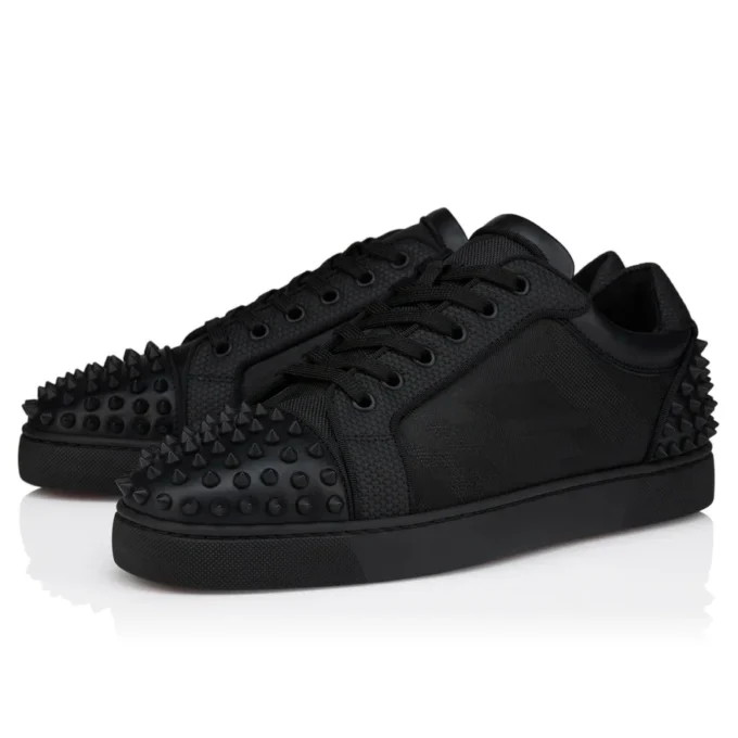 Seavaste 2 – Sneakersy – skóra cielęca – czarne – męskie Seavaste 2 – Sneakersy – skóra cielęca – czarne – męskie