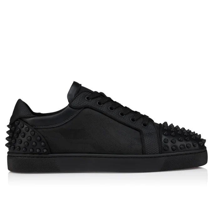 Seavaste 2 – Sneakersy – skóra cielęca – czarne – męskie Seavaste 2 – Sneakersy – skóra cielęca – czarne – męskie