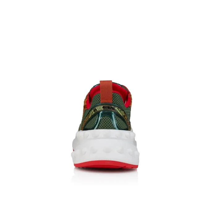 So Flo Python Dagrada – Sneakersy do biegania – skóra pytona w gradientowym wykończeniu i zamsz cielęcy – Palio Haiiro – męskie So Flo Python Dagrada – Sneakersy do biegania – skóra pytona w gradientowym wykończeniu i zamsz cielęcy – Palio Haiiro – męskie