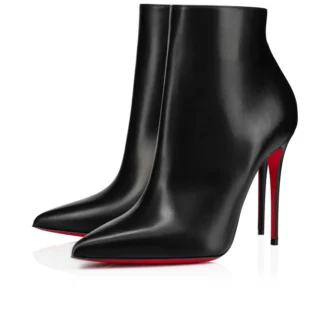 So Kate Booty – niskie buty 100 mm – skóra cielęca – czarne – damskie