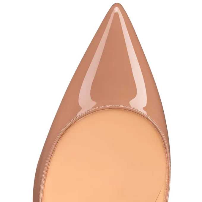 So Kate – czółenka na obcasie 120 mm – lakierowana skóra cielęca – kolor blush – damskie So Kate – czółenka na obcasie 120 mm – lakierowana skóra cielęca – kolor blush – damskie