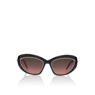 So Kate Lb0003 – okulary przeciwsłoneczne – acetat – czarny dym