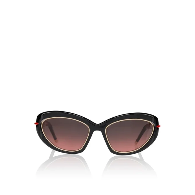 So Kate Lb0003 – okulary przeciwsłoneczne – acetat – czarny dym