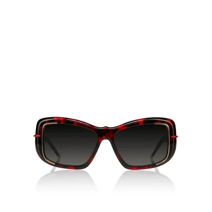 So Kate Lb0008 – okulary przeciwsłoneczne – acetat – czerwony Havana So Kate Lb0008 – okulary przeciwsłoneczne – acetat – czerwony Havana