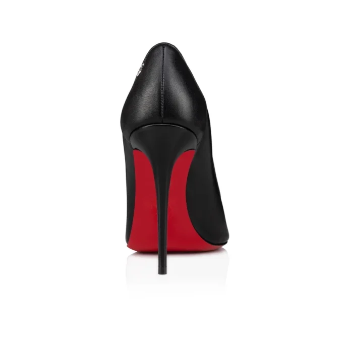 Sporty Kate – czółenka na obcasie 100 mm – skóra nappa jagnięca – czarne – damskie Sporty Kate – czółenka na obcasie 100 mm – skóra nappa jagnięca – czarne – damskie