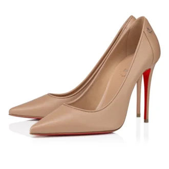 Sporty Kate – czółenka na obcasie 100 mm – skóra nappa jagnięca – kolor Blush – damskie Sporty Kate – czółenka na obcasie 100 mm – skóra nappa jagnięca – kolor Blush – damskie