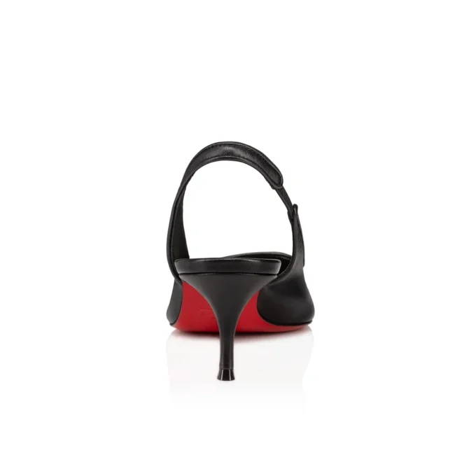 Sporty Kate Sling – czółenka z paskiem z tyłu o wysokości 55 mm – skóra nappa jagnięca – czarne – damskie Sporty Kate Sling – czółenka z paskiem z tyłu o wysokości 55 mm – skóra nappa jagnięca – czarne – damskie
