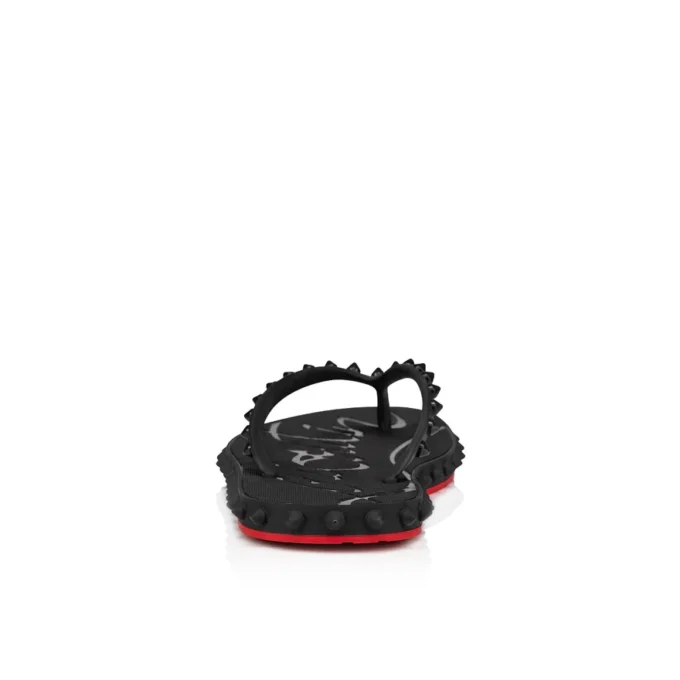 Super Loubi Flip – klapki – guma – czarne – damskie Super Loubi Flip – klapki – guma – czarne – damskie