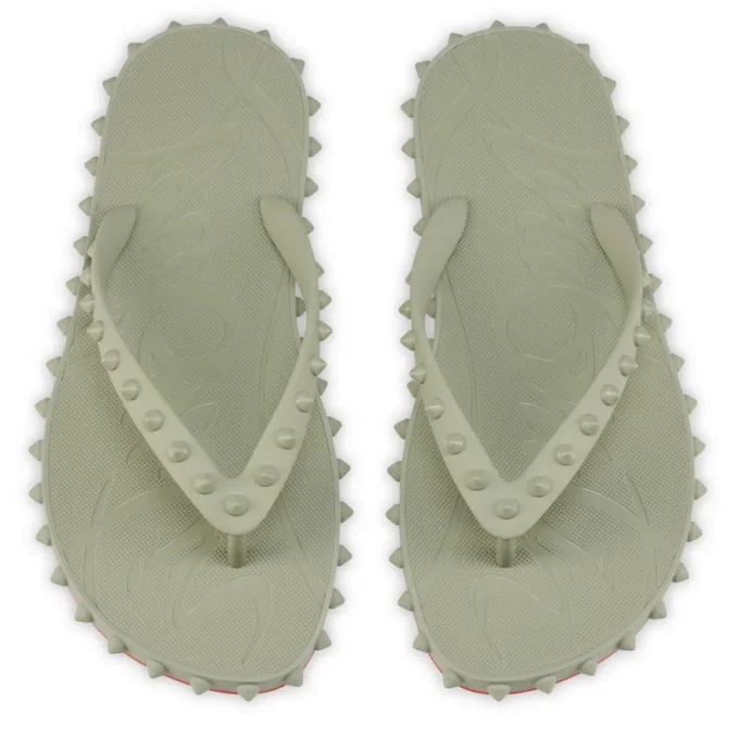 Super Loubi Flip – klapki – guma – kolor Haiiro – damskie Super Loubi Flip – klapki – guma – kolor Haiiro – damskie