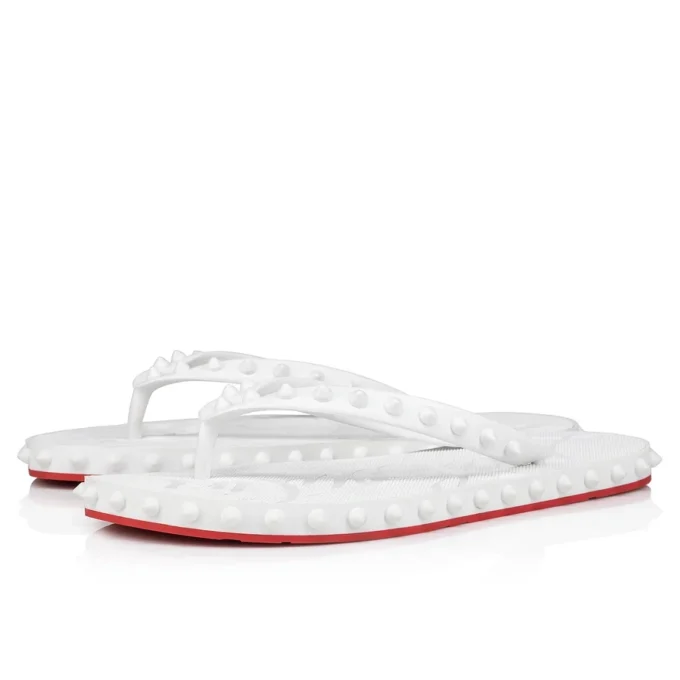 Super Loubi Flip Women – klapki – guma – Bianco – damskie