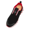 Tiketa Run – Sneakersy – skóra cielęca i neopren – czarne – damskie Tiketa Run – Sneakersy – skóra cielęca i neopren – czarne – damskie