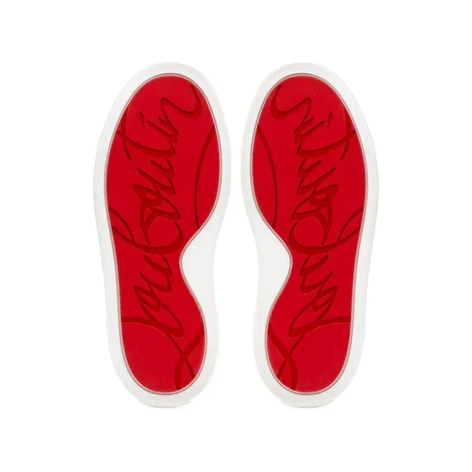 Toy Toy – niskie Sneakersy – lakierowana skóra cielęca i neopren – Loubi – dzieci
