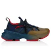 Trailnrun – Sneakersy do biegania – skóra cielęca, neopren i siateczka – Bronzo – mężczyźni