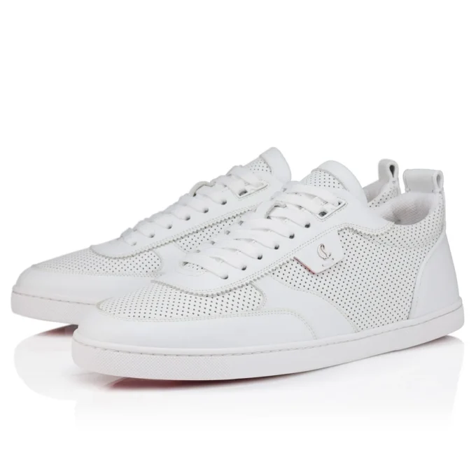 Tutti Rui – Sneakersy – skóra cielęca – białe – męskie Tutti Rui – Sneakersy – skóra cielęca – białe – męskie