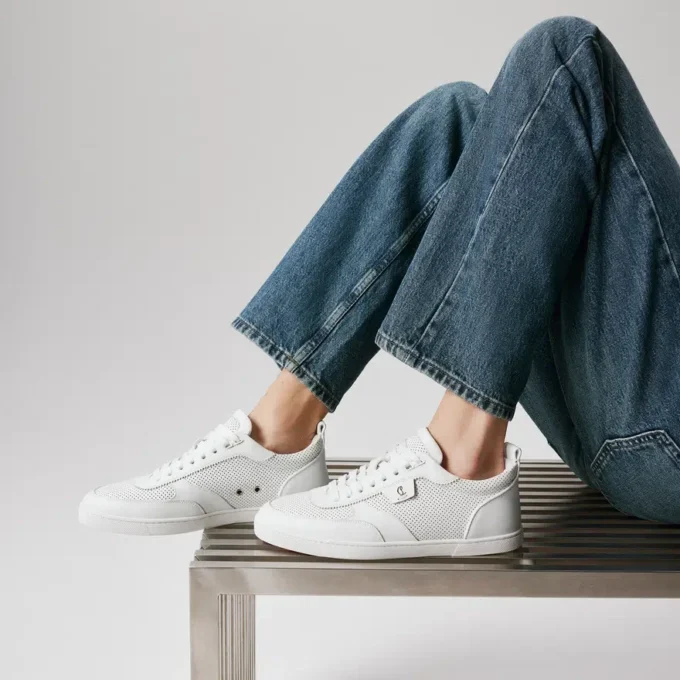 Tutti Rui – Sneakersy – skóra cielęca – białe – męskie Tutti Rui – Sneakersy – skóra cielęca – białe – męskie