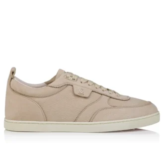 Tutti Rui – Sneakersy – ziarnista skóra cielęca – beż – mężczyźni Tutti Rui – Sneakersy – ziarnista skóra cielęca – beż – mężczyźni