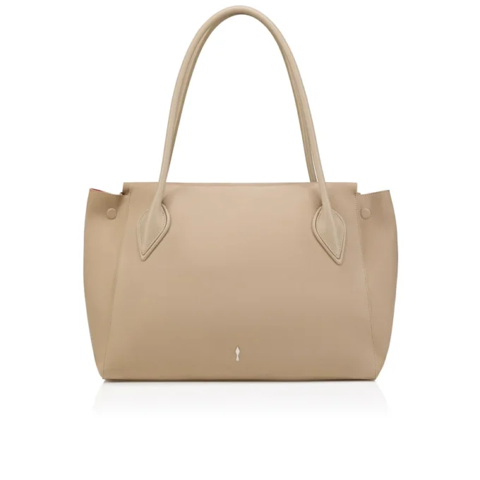 Venus Large – torba Typu Tote – odwrócona skóra cielęca – Saharienne