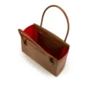 Venus – torba Typu Tote – skóra cielęca – kolor Cuoio