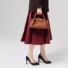 Venus – torebka crossbody – skóra cielęca – Cuoio