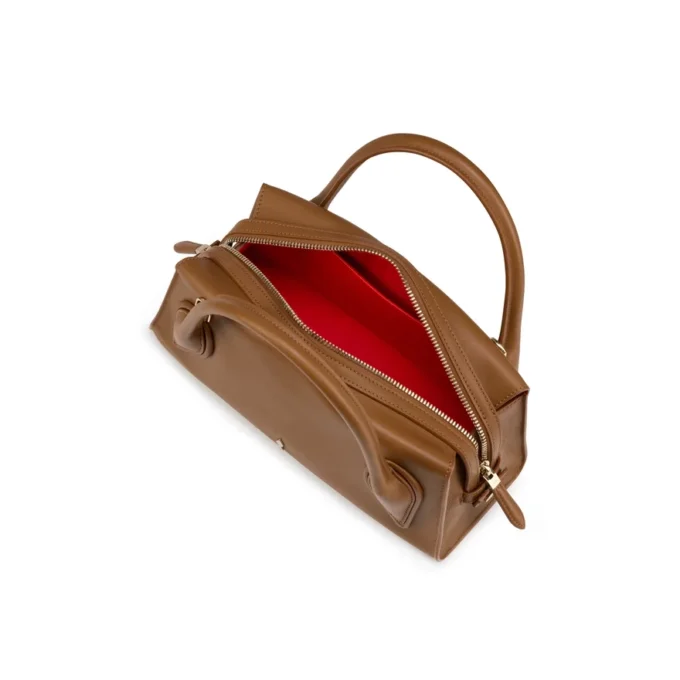Venus – torebka crossbody – skóra cielęca – Cuoio