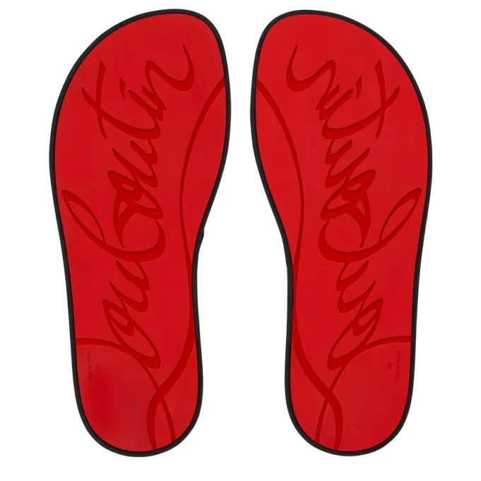 Zakouski – klapki – guma – czarne – męskie